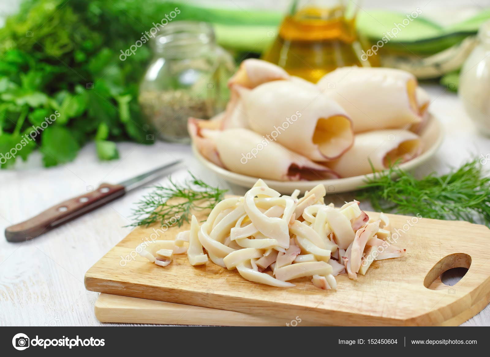 Варёные кальмары Варёные кальмары