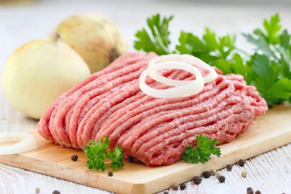 Carne tocată brută — Fotografie, imagine de stoc