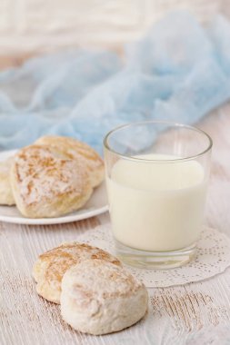 süt ve gingerbreads