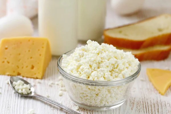 Dairy product for breakfast — Stock Photo, Image