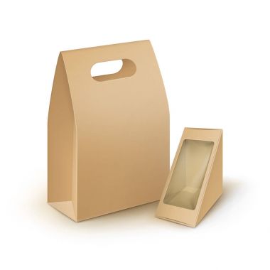 Take Away kolu ambalaj ürünleri için kümesi
