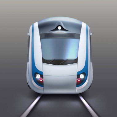 Beyaz Elektrikli tren