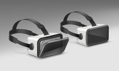 Optik başa takılı ekran