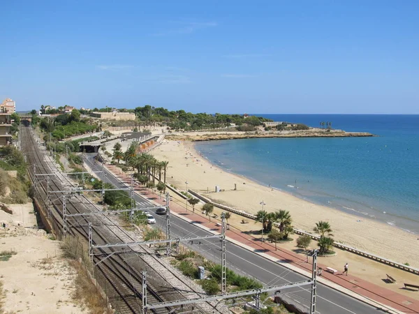 Vue Aérienne Tarragone Espagne — Photo