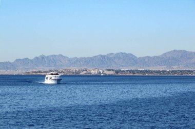 Koyu kayalar ve sürüklenen teknelerle görmek