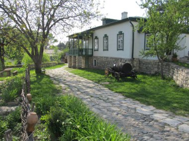 Pyatigorsk, 1841 'de Rus şair Lermontov' un yaşadığı ev. Lermontov 'un Evi
