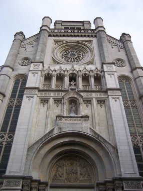 Ostend, Belçika 'daki Peter ve Paul Katedrali.