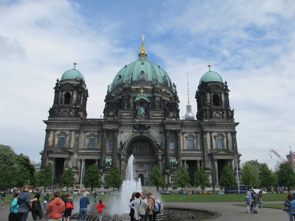 Berlin Cathedral Berliner Dom Berlin Tyskland — Stockfoto