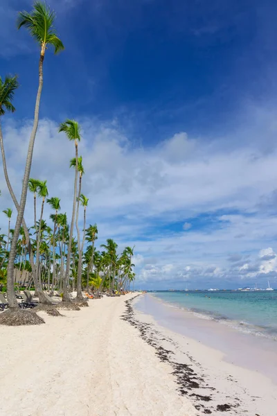Karibiska havet utsikt, bavaro beach — Stockfoto