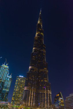 Dubai, Birleşik Arap Emirlikleri, 20 Ocak 2020: Burç Halife Kulesi