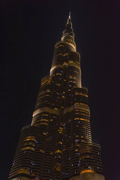 Dubai Emirados Árabes Unidos Janeiro 2020 Burj Khalifa Tower — Fotografia de Stock