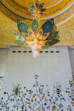 Abu Dabi, Birleşik Arap Emirlikleri, 23 Ocak 2020 Şeyh Zayed Büyük Camii