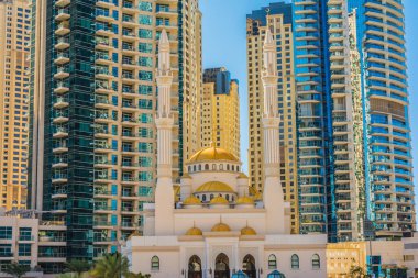 Dubai, Birleşik Arap Emirlikleri, 25 Ocak 2020: Dubai Marina