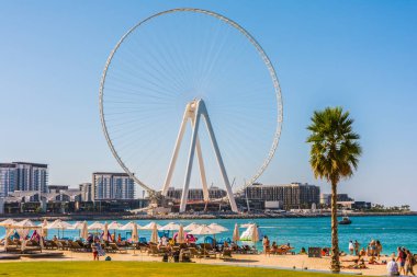 Dubai, Birleşik Arap Emirlikleri, 25 Ocak 2020: Dubai Marina