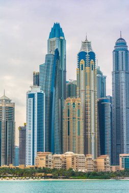 Dubai, Birleşik Arap Emirlikleri, 25 Ocak 2020: Dubai Marina