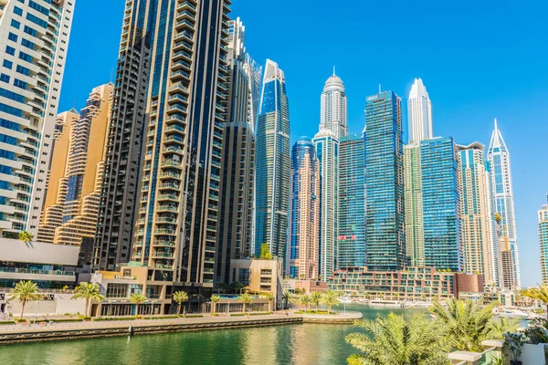 Дубай Оаэ Января 2020 Года Dubai Marina — стоковое фото