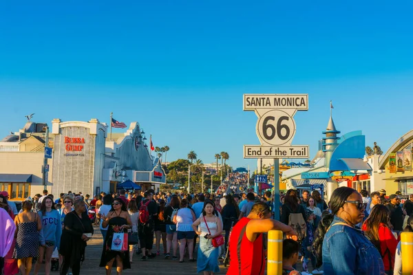 Santa Monica Los Angeles Kalifornie Usa Července 2019 Santa Monica — Stock fotografie