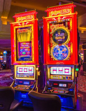 Las Vegas, Nevada, ABD - 25 Temmuz 2019 Las Vegas Strip