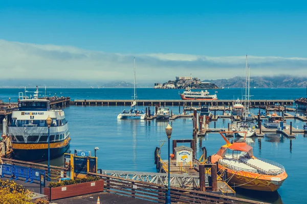 San Francisco Kalifornien Usa August 2019 Touristische Attraktionen Von San — Stockfoto