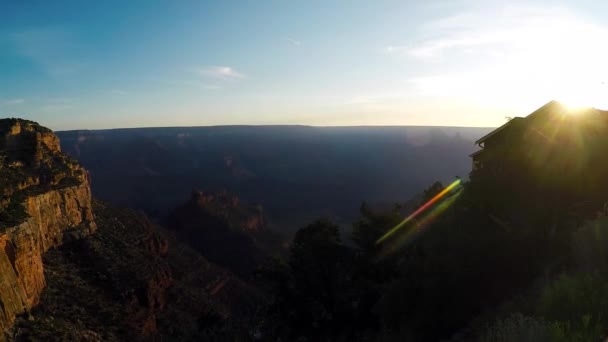 Grand Canyon view, Arizona, Usa — Stock video