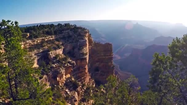 Grand Canyon view, Αριζόνα, ΗΠΑ — Αρχείο Βίντεο