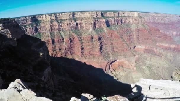 Grand Canyon view, Arizona, EUA — Vídeo de Stock