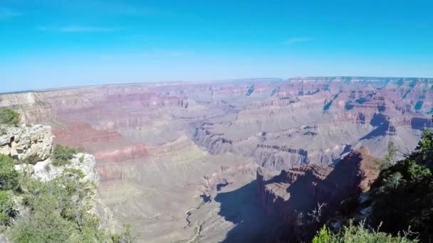 Grand Canyon view, Αριζόνα, ΗΠΑ — Αρχείο Βίντεο