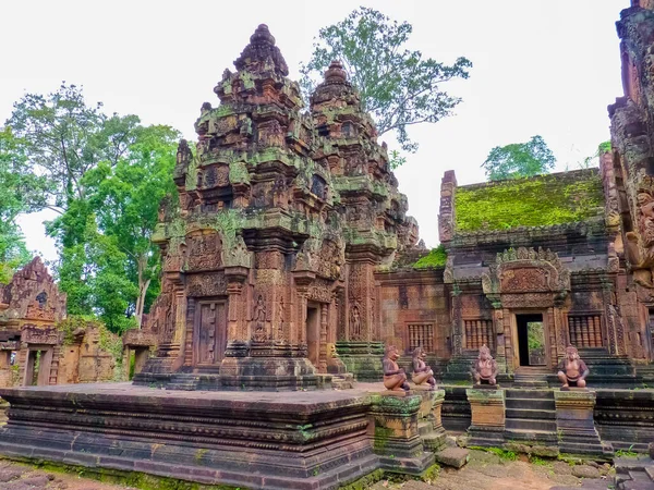 Banteay Srei Ruins Temple Angkor Siem Reap Cambodia — Stock Photo, Image