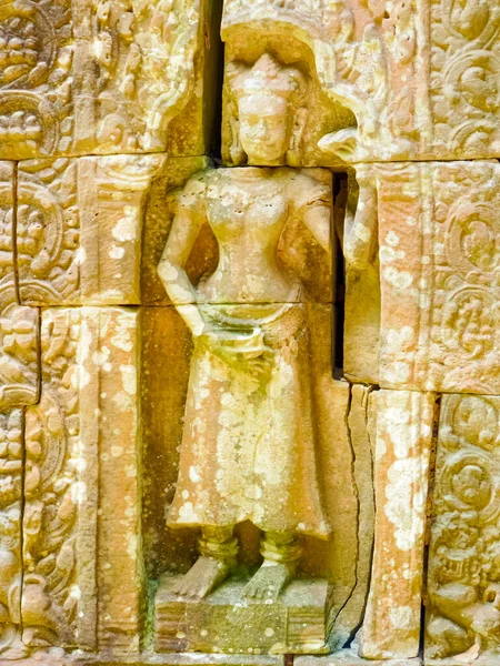 Świątynia Prea Khan Angkor Siem Reap Kambodża — Zdjęcie stockowe