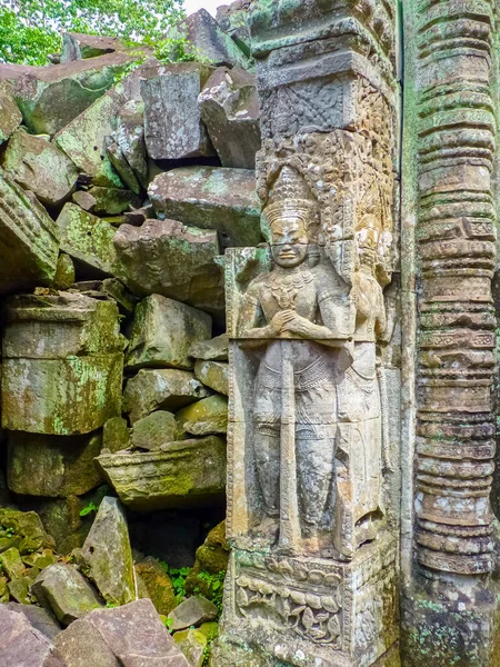 Prea Khan Temple Angkor Area Siem Reap Cambodia — Stock Photo, Image