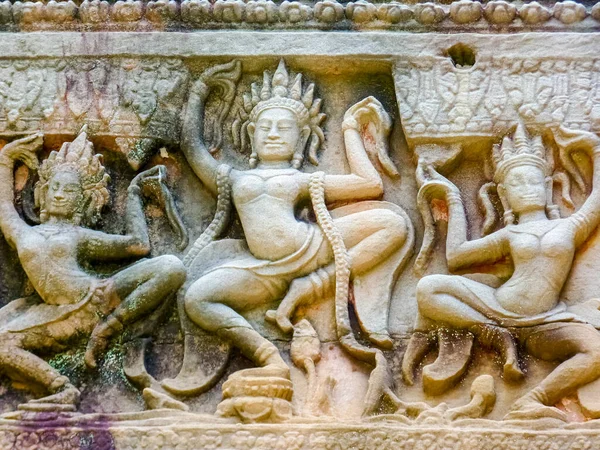 Świątynia Prea Khan Angkor Siem Reap Kambodża — Zdjęcie stockowe