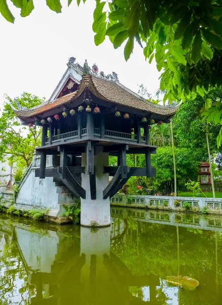 Chua Mot Berço Pagode Hanói Vietnã — Fotografia de Stock