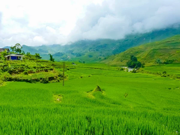 Lao Cai Γέφυρα Κοντά Sapa Chapa Στα Βόρεια Βουνά Του — Φωτογραφία Αρχείου