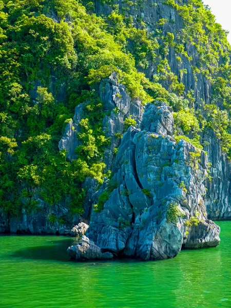 Vista Herança Mundial Famosa Halong Bay Vietnã — Fotografia de Stock