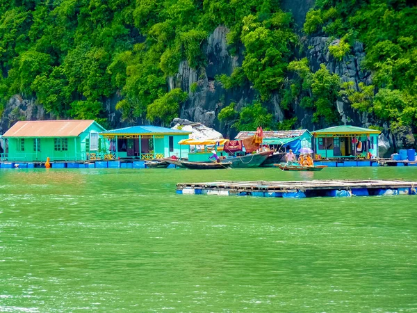 View Famous World Heritage Halong Bay Vietnam — стоковое фото