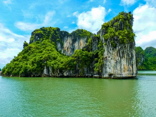 Widok Słynnego Światowego Dziedzictwa Halong Bay Wietnamie — Zdjęcie stockowe