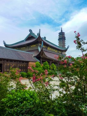 Ünlü Bai Dinh Tapınağı, Ninh Binh, Vietnam