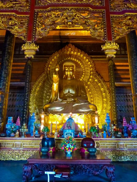 Berömda Bai Dinh Templet Ninh Binh Vietnam — Stockfoto