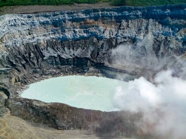 Poas volkanı ulusal parkı, Alajuela, Kosta Rika