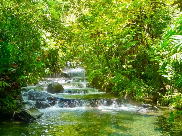 Tabacon Hot Springs River Vulcano Arenal Alajuela San Carlos Costa — Foto Stock