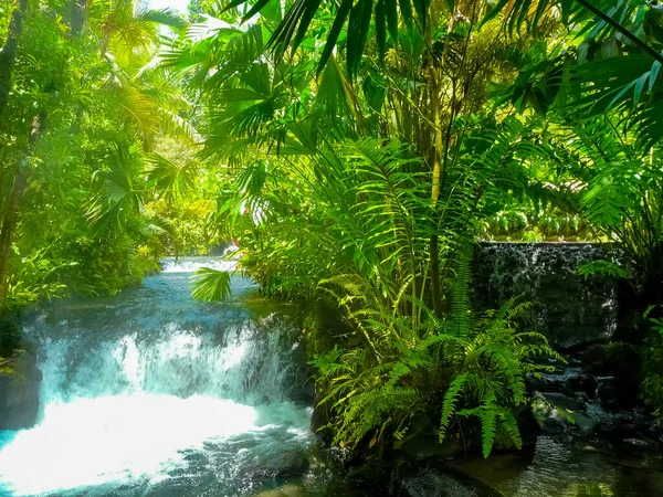 Tabacon Hot Springs River Vulcano Arenal Alajuela San Carlos Costa — Foto Stock