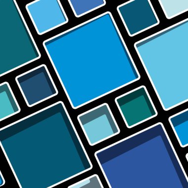 Renkli geometrik modern Mondrian tarzı arka plan çizimi