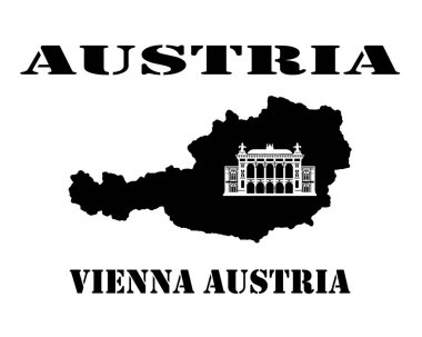 Avusturya ve harita sembolü