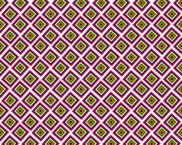 Motif avec des carrés dans un style plat — Image vectorielle