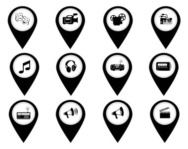 Müzik için farklı düğmeler