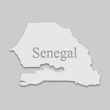 senegal Haritası