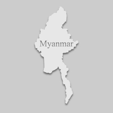myanmar Haritası