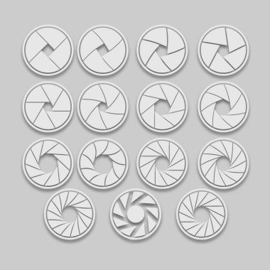 kamera açıklığı ışık tarzı koleksiyonu