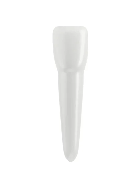 Nůžkový Zub Izolovaný Bílém Pozadí Ilustrace Jeden Objekt — Stock fotografie