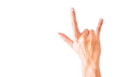 Seni seviyorum, aşk işareti ver.